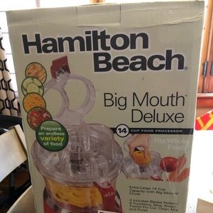Hamilton Beach New Food Processor